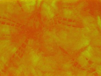 Tie-Dye Look Printed Cotton Blender, Yellow