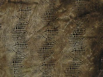 Tie Dyed Velour - Light Tan