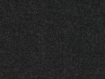 Treno Herringbone Italian Wool Mid Grey