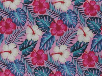 Tulip Jungle Cotton Poplin Print