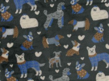 Ultra Soft Cuddle Fleece, Stylish Pooch