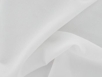 Waffle Polyester, White