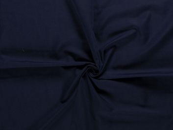 Wide Width Polycotton Sheeting, Navy