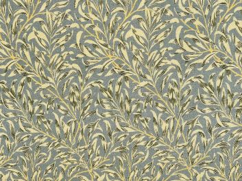 Willow Bough Cotton Print, Grey