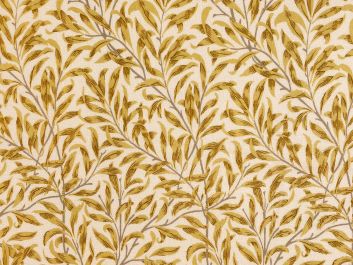 Willow Bough Cotton Print, Ochre
