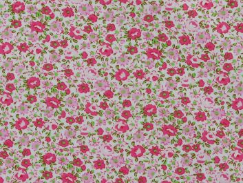 Wiltshire Mini Garden Walk Cotton Poplin Print, Pink