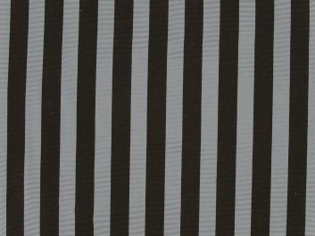 Woven Narrow Width Silk, Contrast Stripe