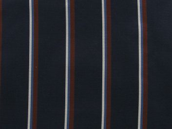 Woven Narrow Width Silk, Team Stripe