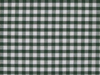 Woven Polycotton Gingham, 1/4 inch, Green