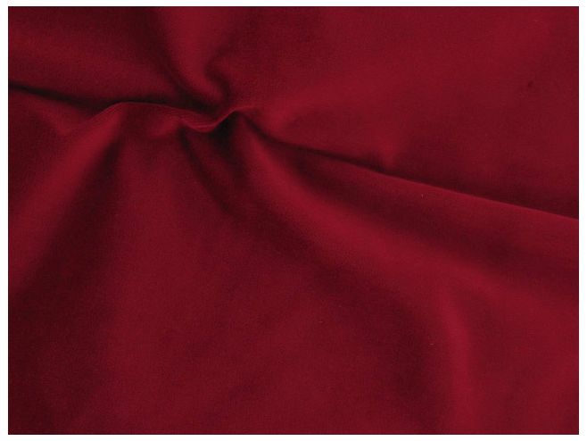 Cotton Pile Velvet, 310 g/m², Crimson