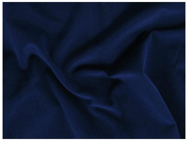 Cotton Pile Velvet, 310 g/m², Royal Blue