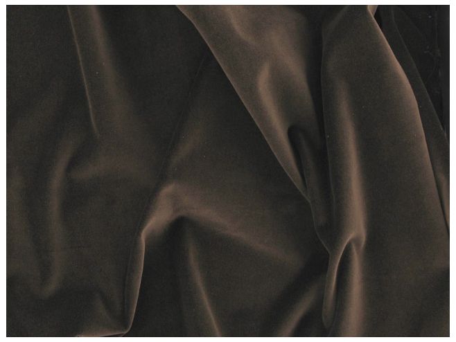 Cotton Pile Velveteen, 240 g/m², Brown